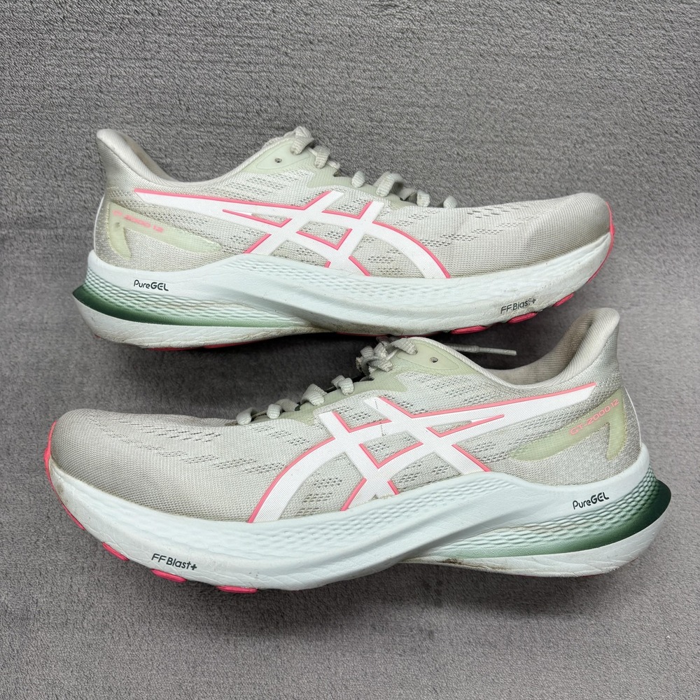 Asics GT-2000 12 Shoes Womens Size‎ 9 Green Running FF Blast PureGEL Support - Picture 5 of 8